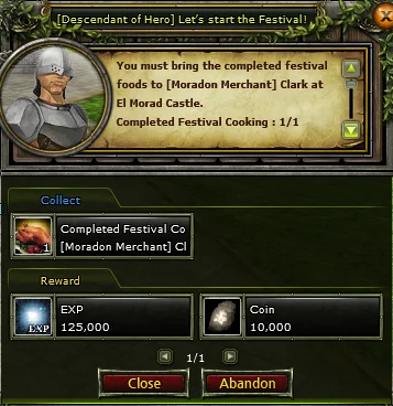 [Descendant of Hero] Let’s start the Festival!