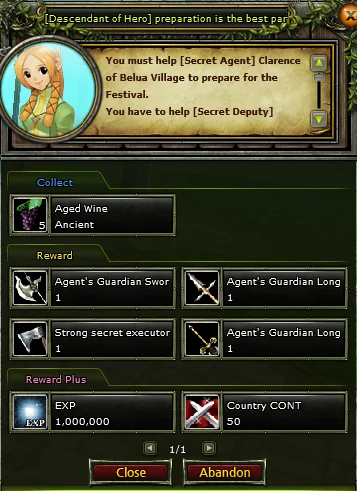 [Descendant of Hero] Preparation is the best part of the festival I