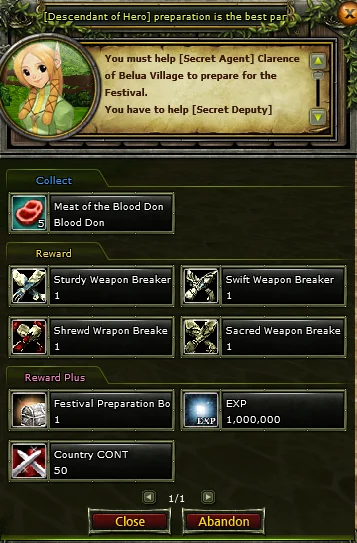 [Descendant of Hero] Preparation is the best part of the festival II