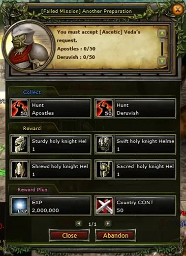 [Failed Mission] Another Preparation