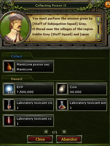 Collecting Poison II