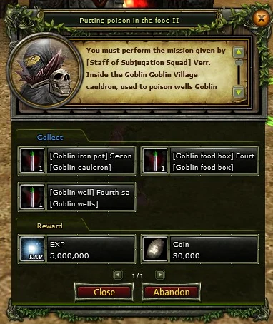 Putting poison in the food II