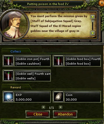 Putting poison in the food IV