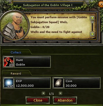 Subjugation of the Goblin Village I