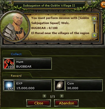 Subjugation of the Goblin Village II