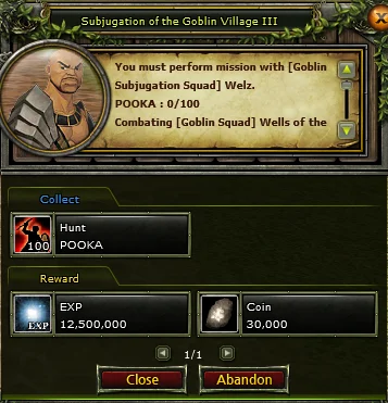 Subjugation of the Goblin Village III