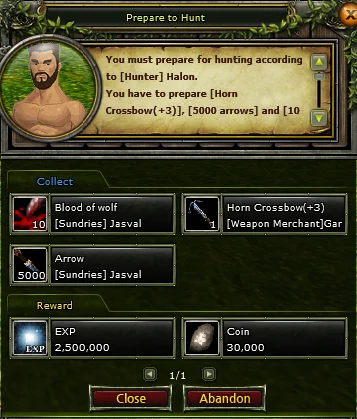 Prepare to Hunt