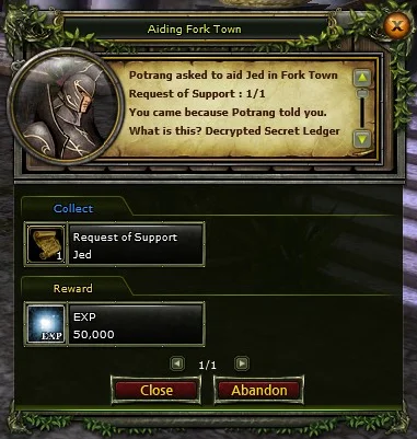 Aiding Fork Town