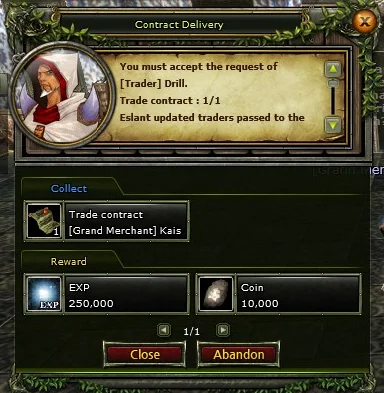 Contract Delivery