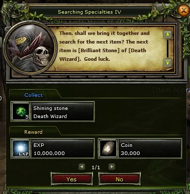 Searching Specialties IV