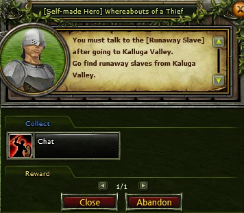 [Self-made Hero] Whereabouts of a Thief